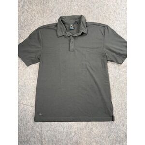 Stormtech Performance Polo Shirt Mens Medium Grey H2X Dry Active Golf Classic M